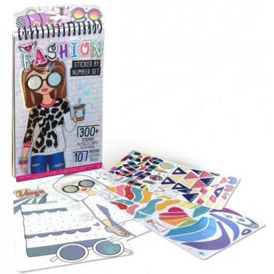 Crayola -Stickers By Number Set