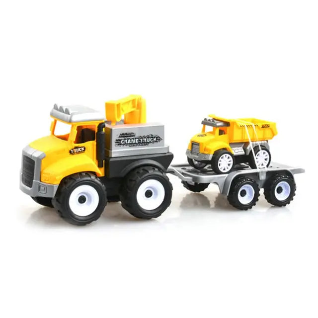 Engineering Truck Set-Crane-Truck