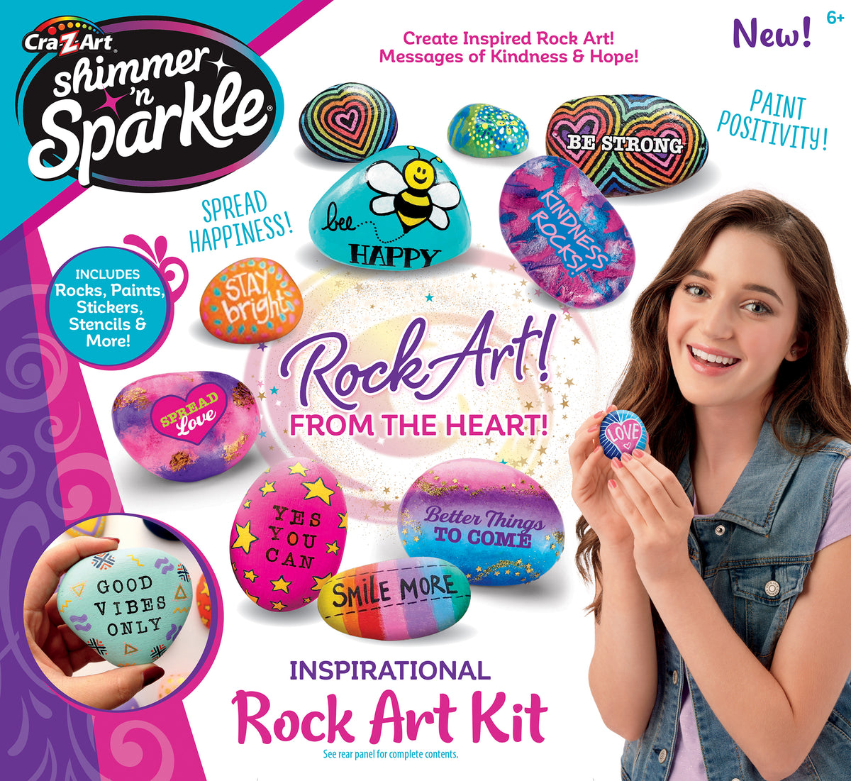 SNS Inspirational Rock Art