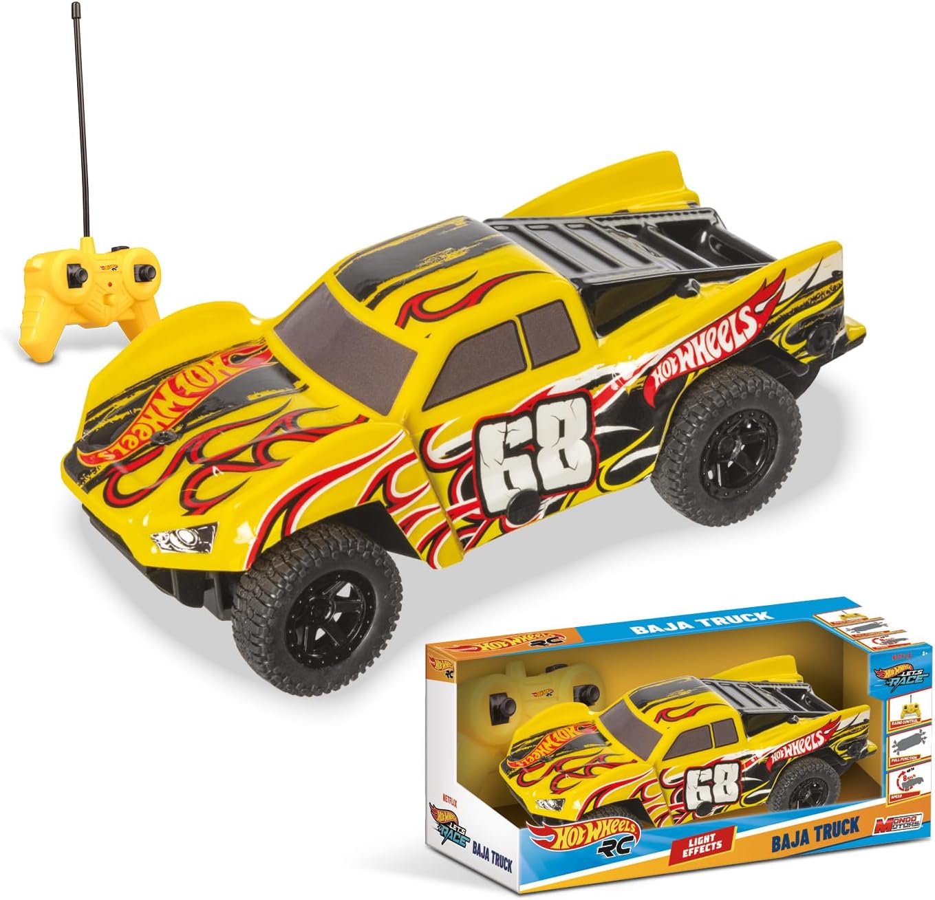 HOTWHEELS RC BAJA TRUCK 1/24 B/O