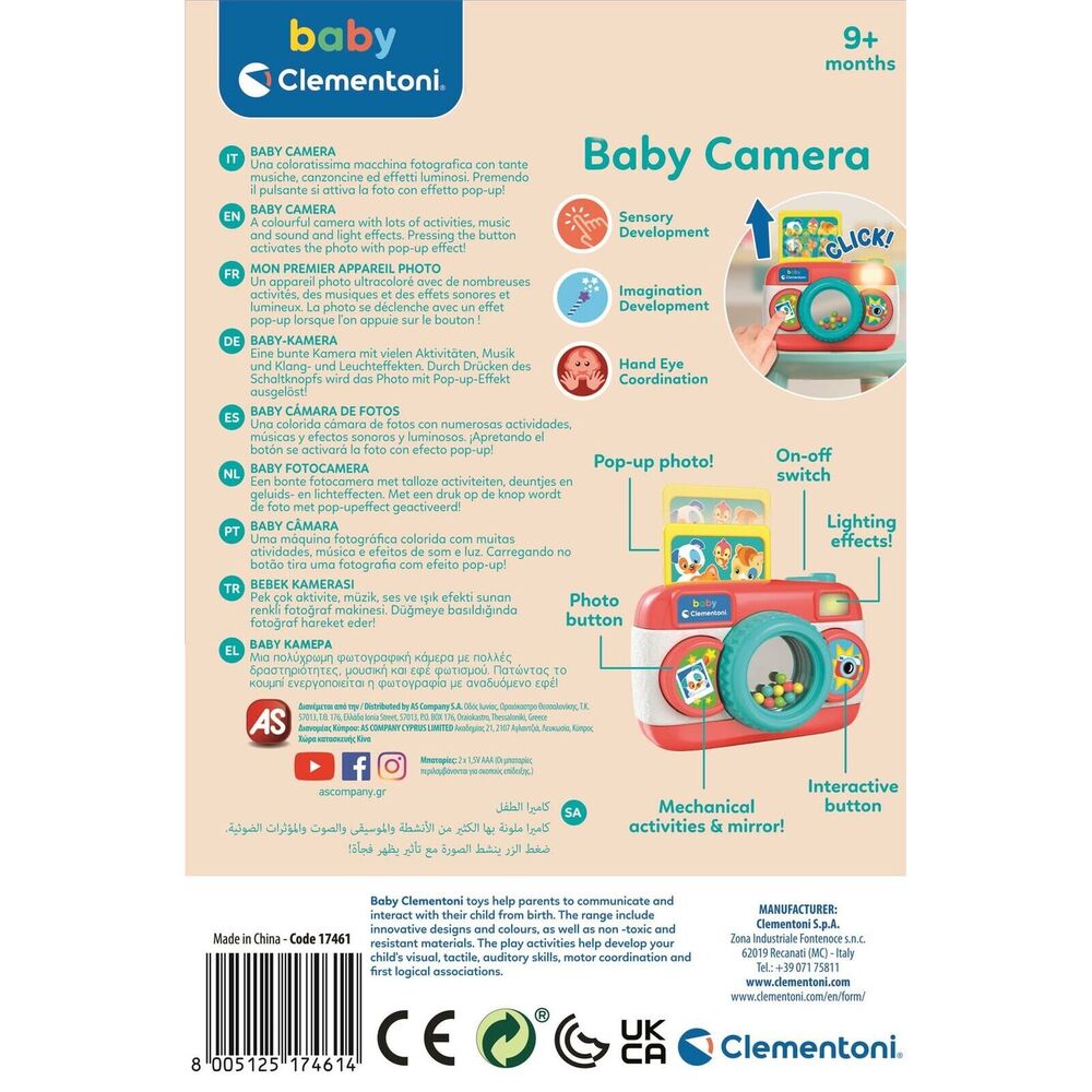 Clementoni - Baby Camera