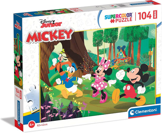 CLEMENTONI MAXI DISNEY MICKEY AND FRIENDS - 104 PCS PUZZLE