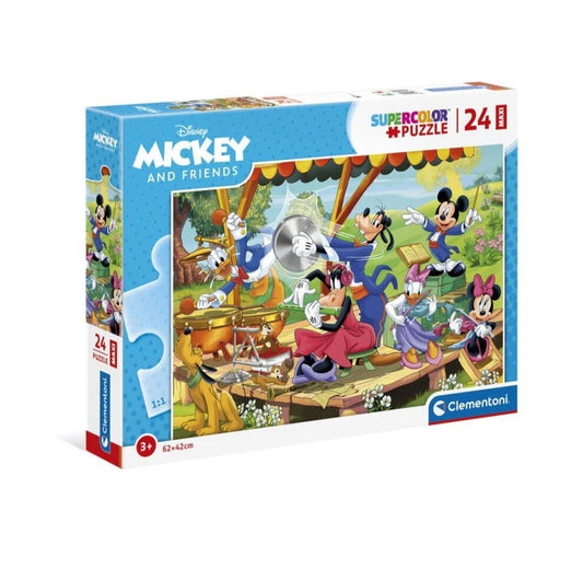 CLEMENTONI DISNEY MICKEY AND FRIENDS MAXI - 24 PCS PUZZLE