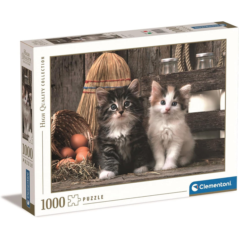CLEMENTONI LOVELY KITTENS - 1000 PCS PUZZLE