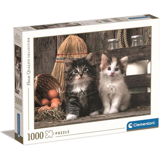 CLEMENTONI LOVELY KITTENS - 1000 PCS PUZZLE