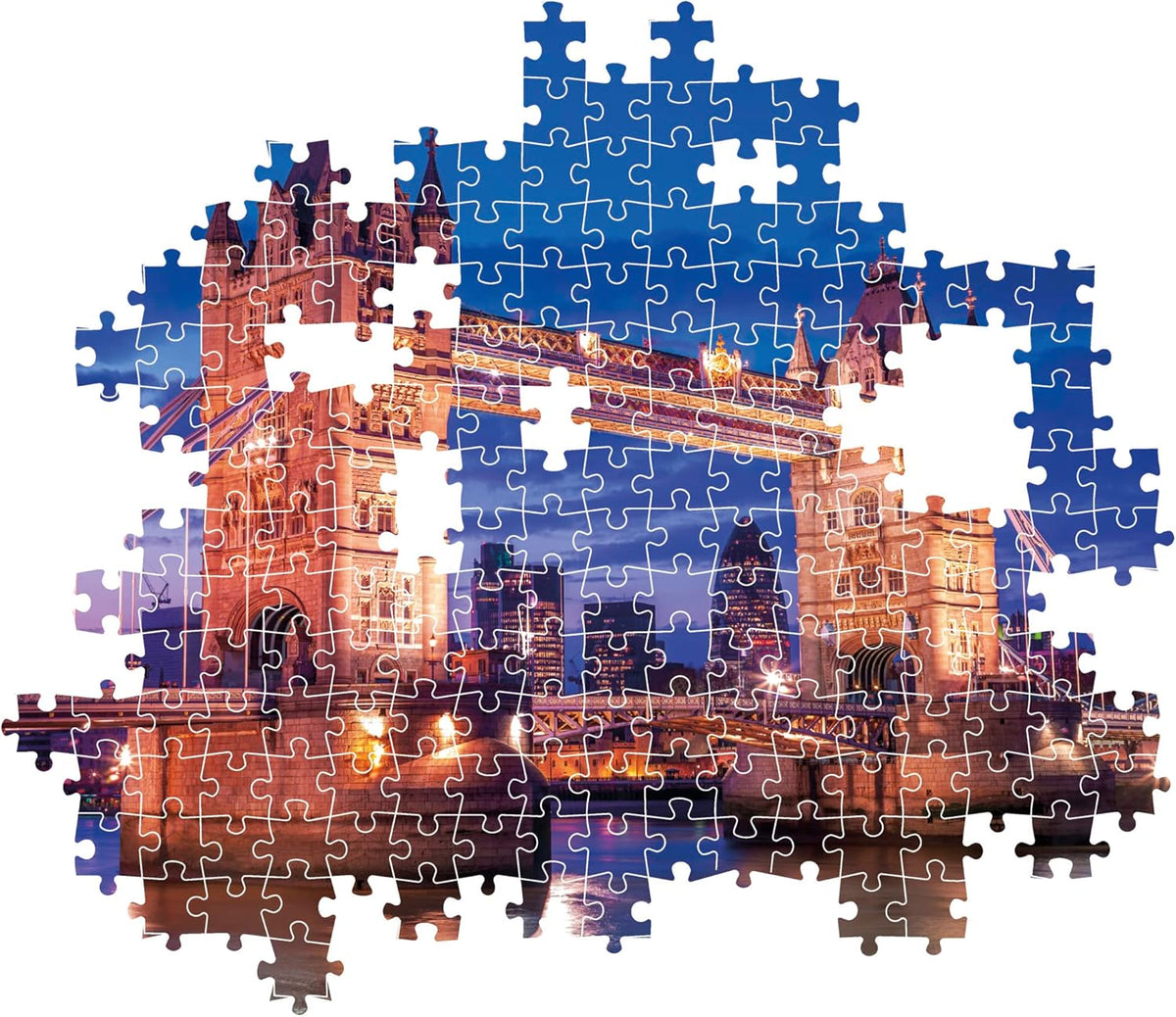 CLEMENTONI TOWER BRIDGE - 1000 PCS PUZZLE