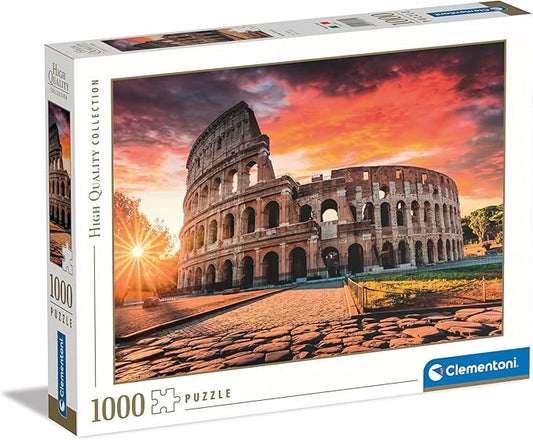 CLEMENTONI HQC ROMAN SUNSET POSTER - 1000 PCS PUZZLE