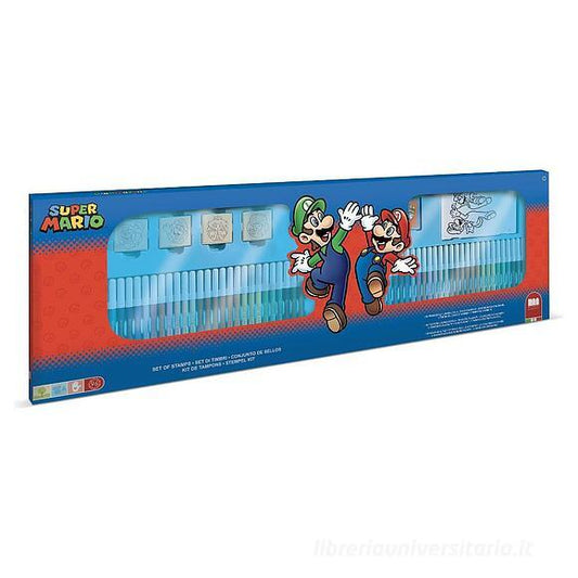 MULTIPRINT SUPER MARIO 60PCS FELT-TIP PENS
