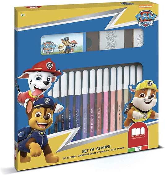 MULTIPRINT PAW PATROL 18PCS FELT-TIP PENS