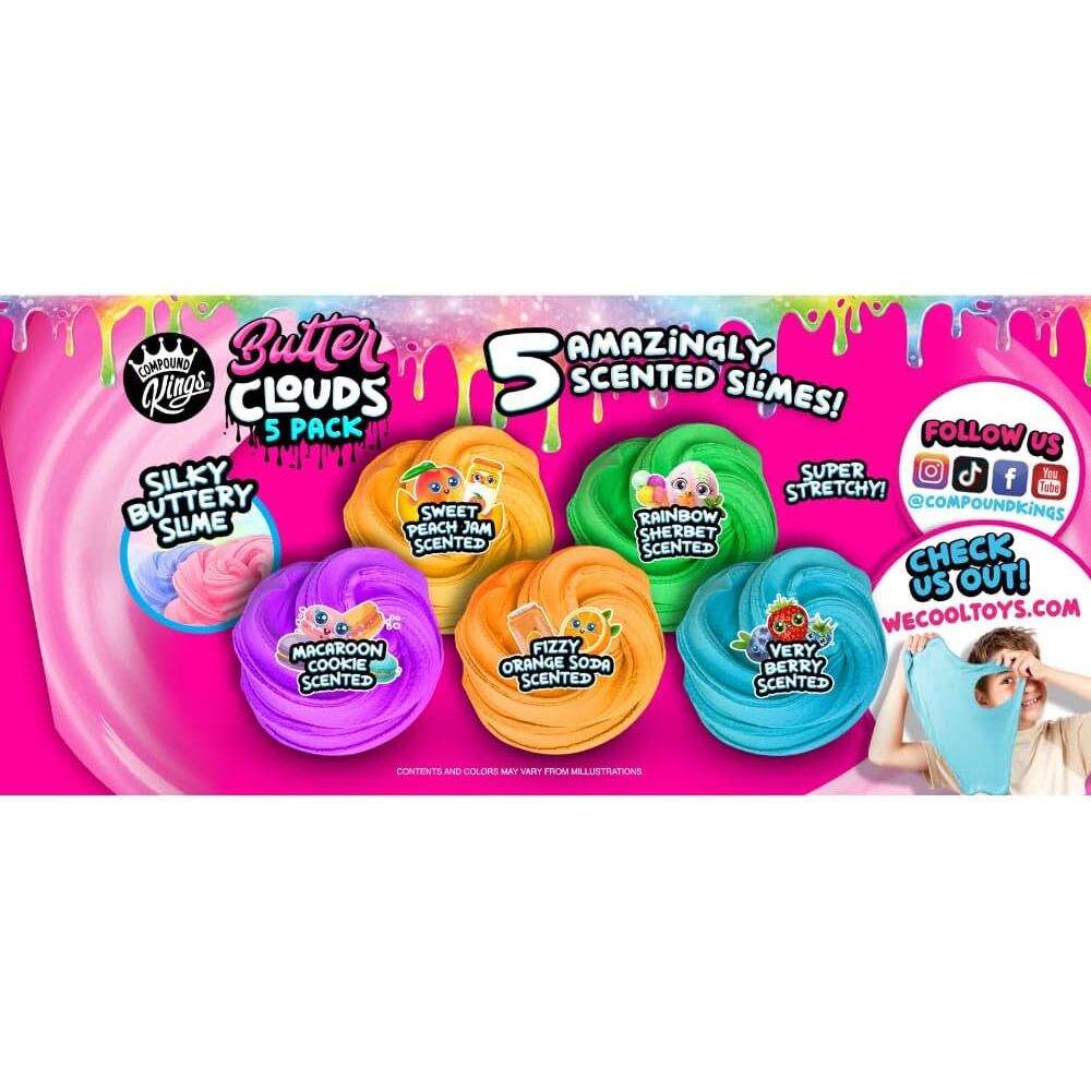 We Cool - Butter Clouds 5 Pack