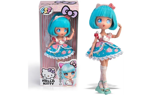 FAMOSA HELLO KITTY MANGA DOLL ASSORTED