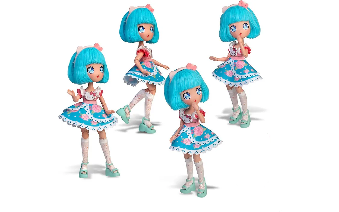 FAMOSA HELLO KITTY MANGA DOLL ASSORTED