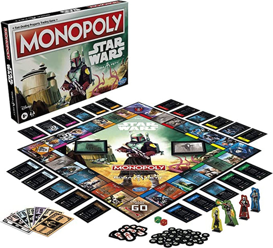 Hasbro Gaming - Monopoly Star Wars Boba Fett Edition