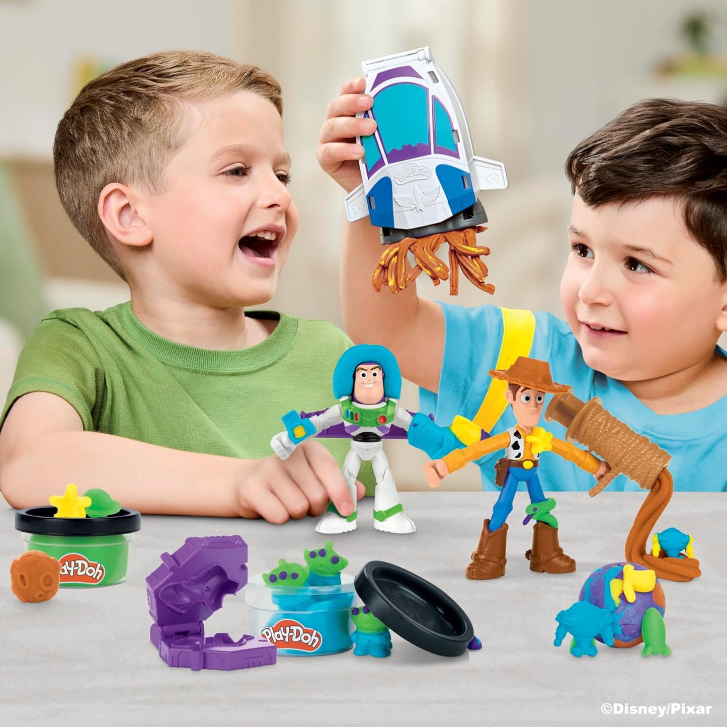 Playdoh Toy Story Space Creations