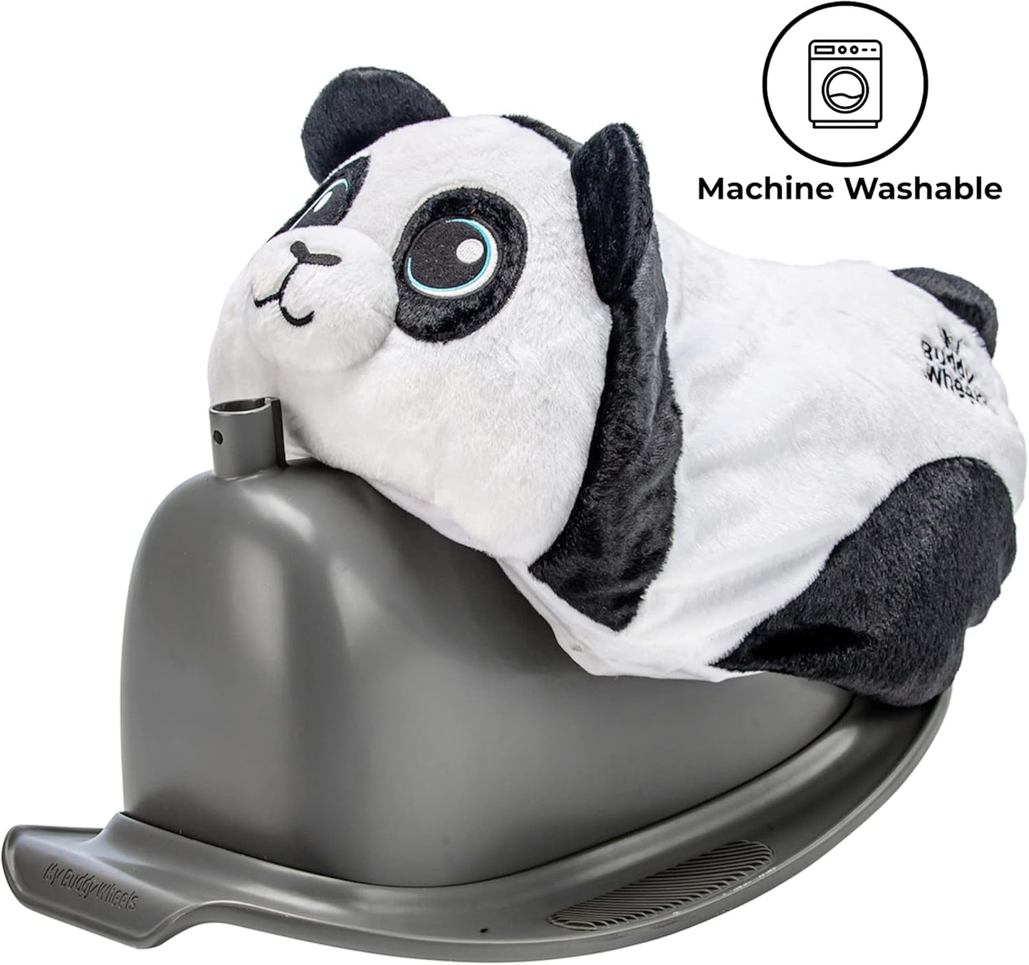 مطية مي بادي رولر MT01 – هزاز وعربة 2 في 1 – أبيض
