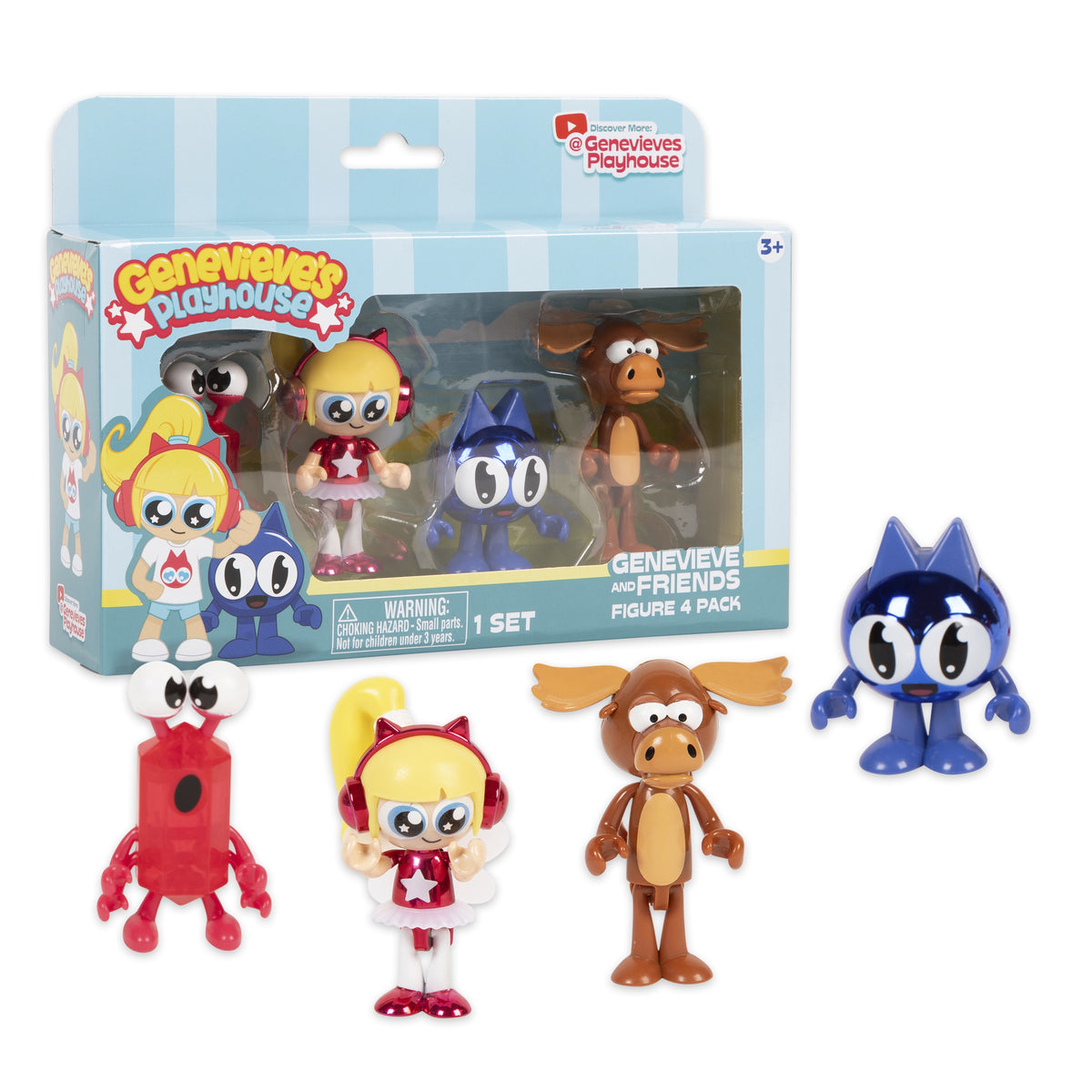 Genevieve's Playhouse Figure 4pk
