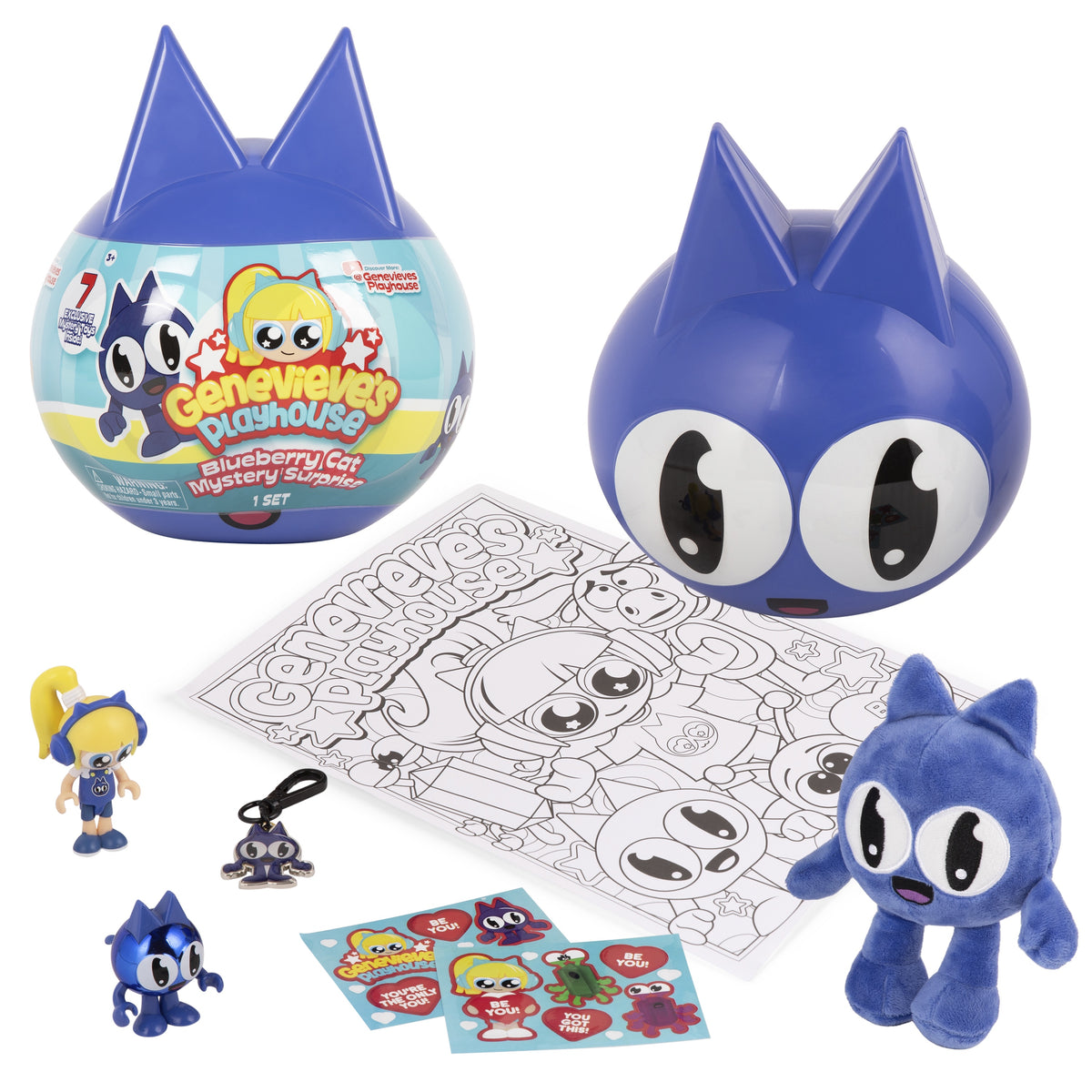 Genevieve's Playhouse Blueberry Cat Mystery Surprise