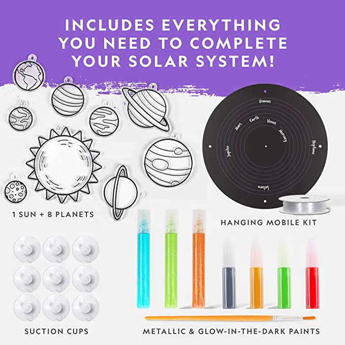 Ng Stained Glass Solar System Craft Kit