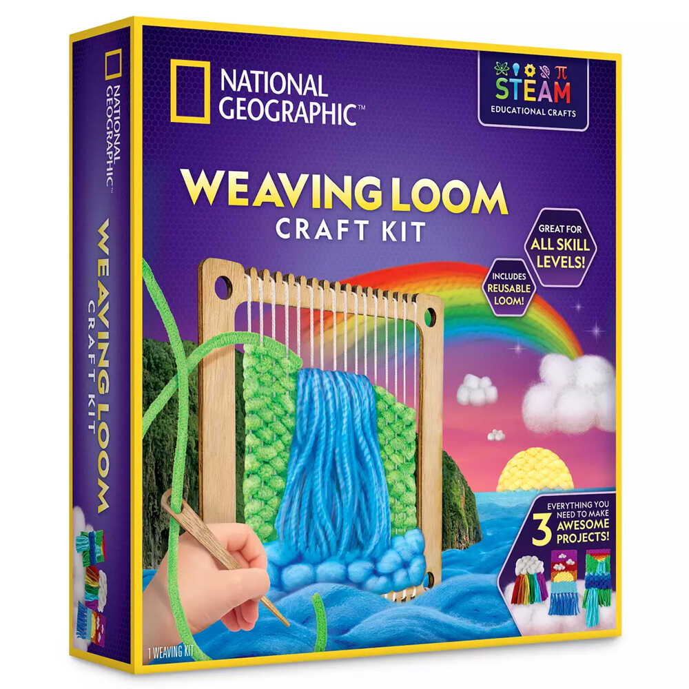 National Geographic - Weaving Loom Craft Kit