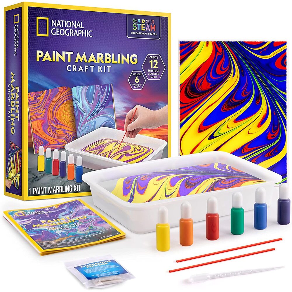 Paint Marbling Craft Kit