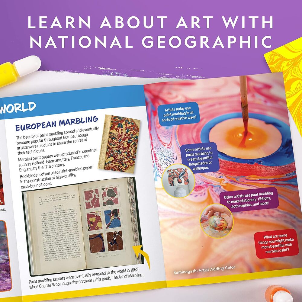 Paint Marbling Craft Kit