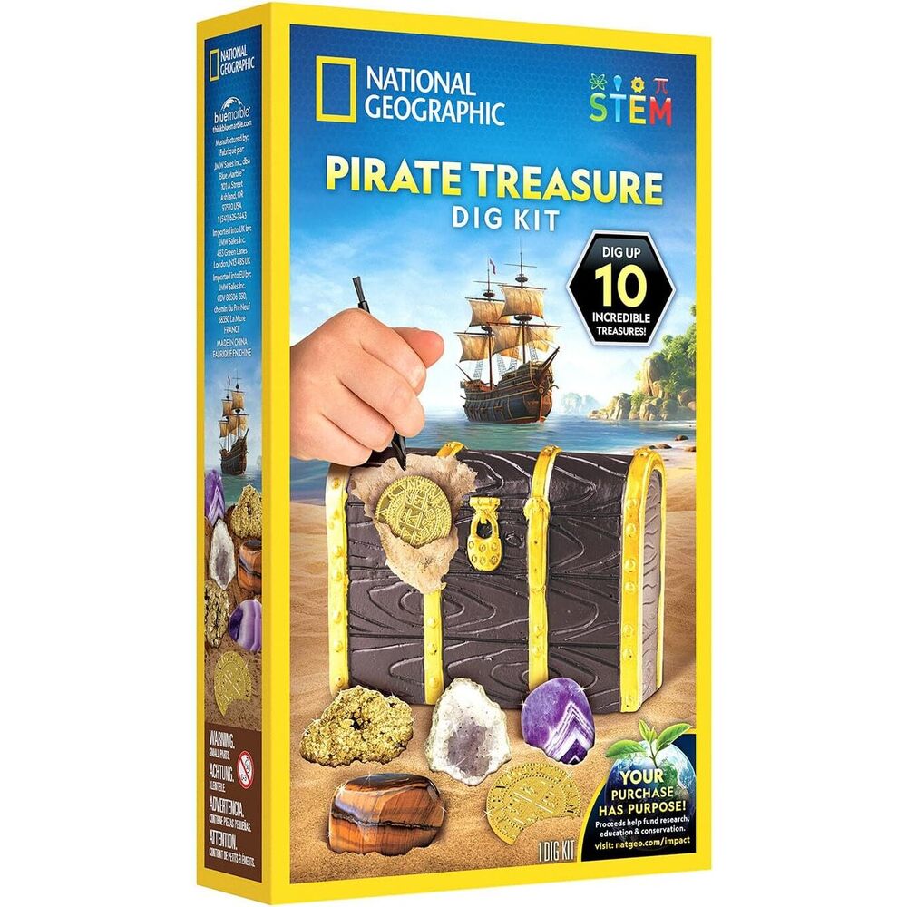 National Geographic - Pirate Treasure Dig Kit