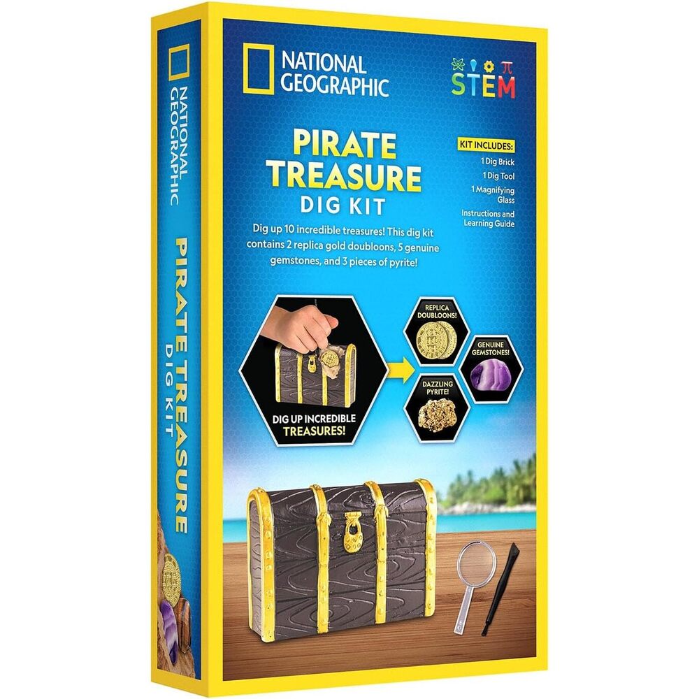 National Geographic - Pirate Treasure Dig Kit