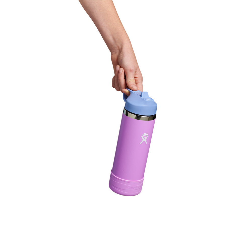Hydro Flask - Hydro Flask Wide Mouth Kids Bottle 530Ml-Anemone