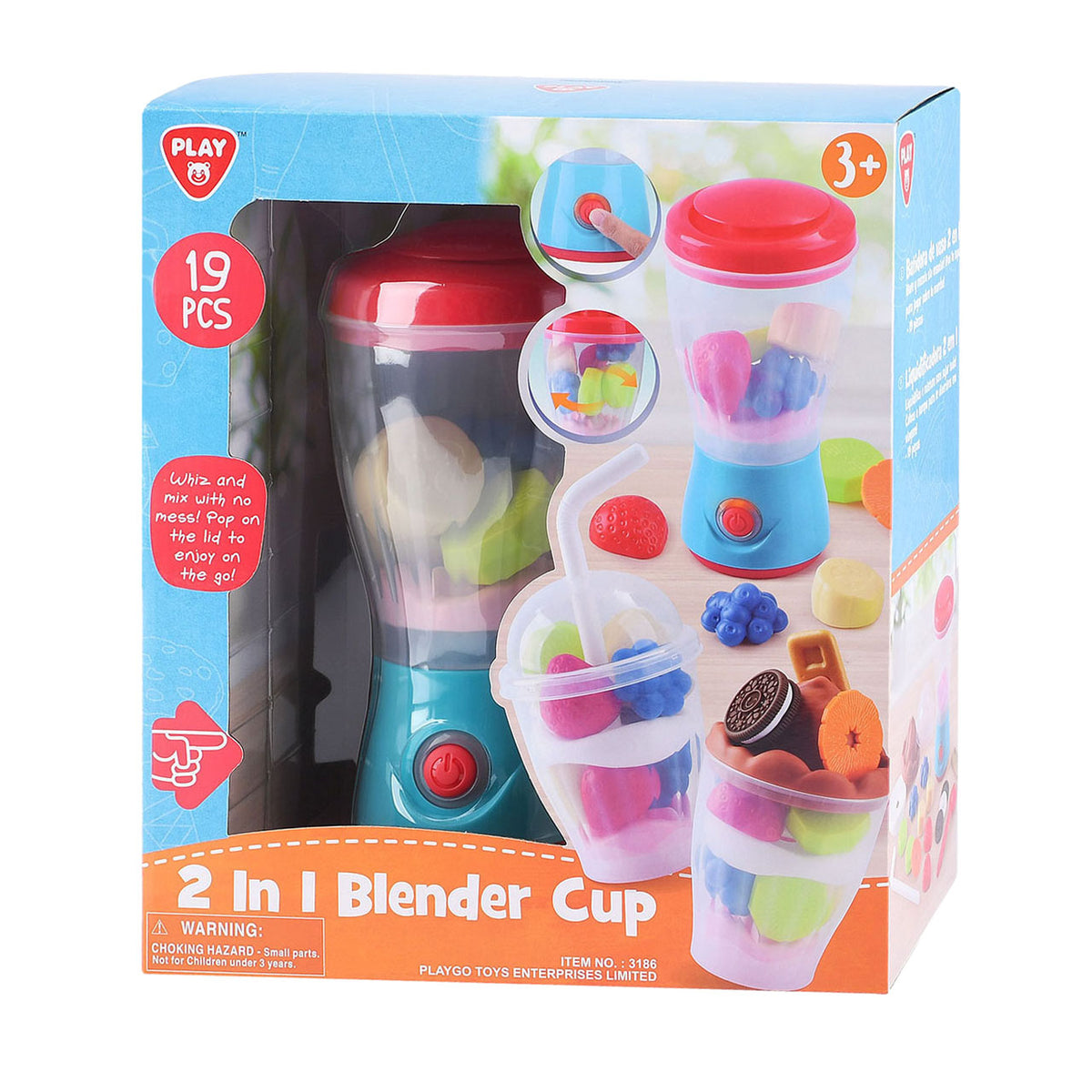 PLAY GO 2 IN 1 BLENDER CUP