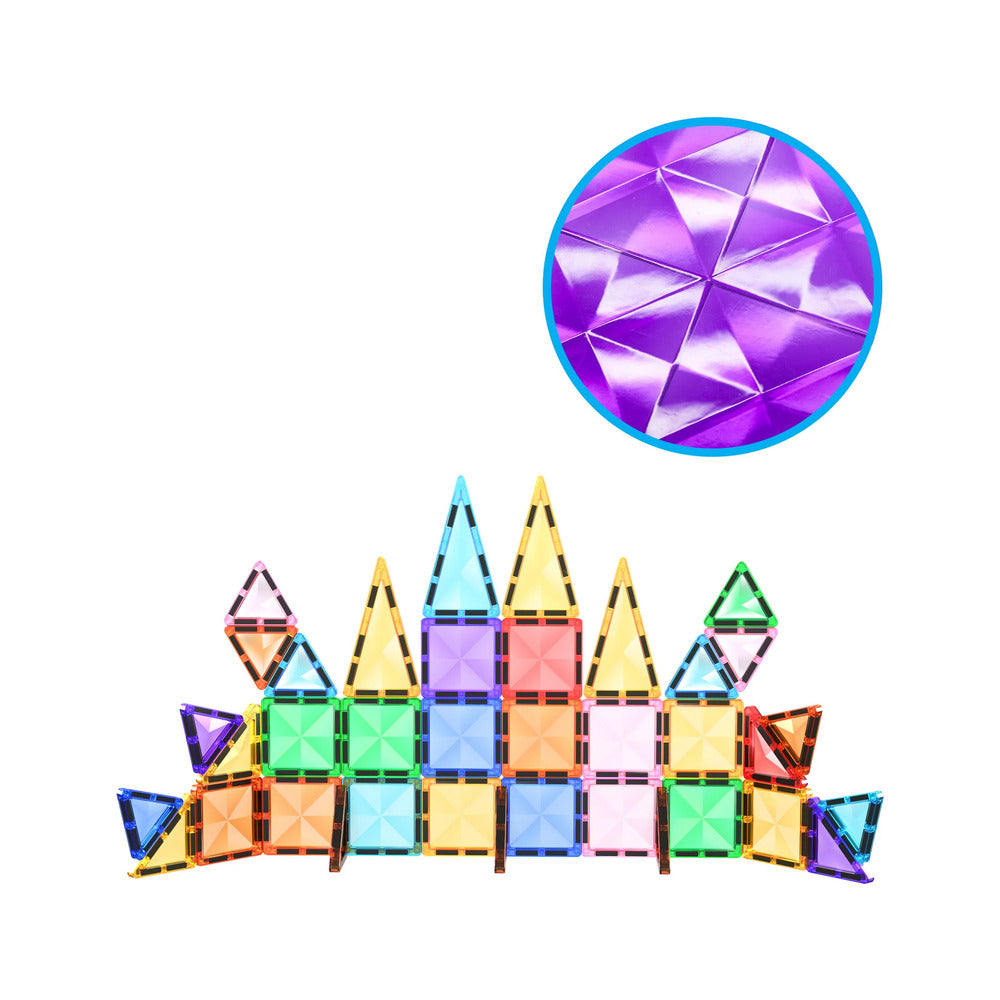 Picasso Tiles - Mag. Mini Diamnd Rocket - 40 Pcs