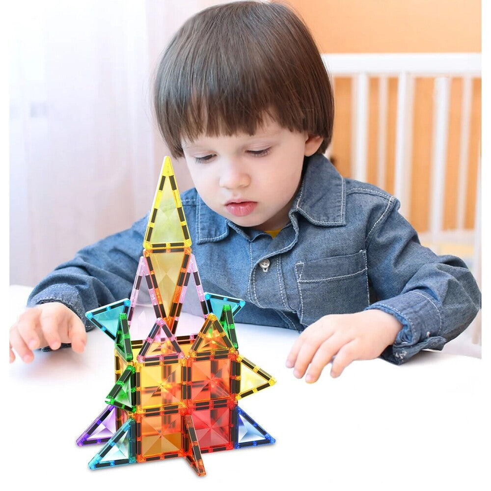 Picasso Tiles - Mag. Mini Diamnd Rocket - 40 Pcs