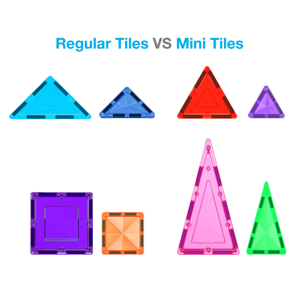 Picasso Tiles - Mag. Mini Diamnd Rocket - 40 Pcs