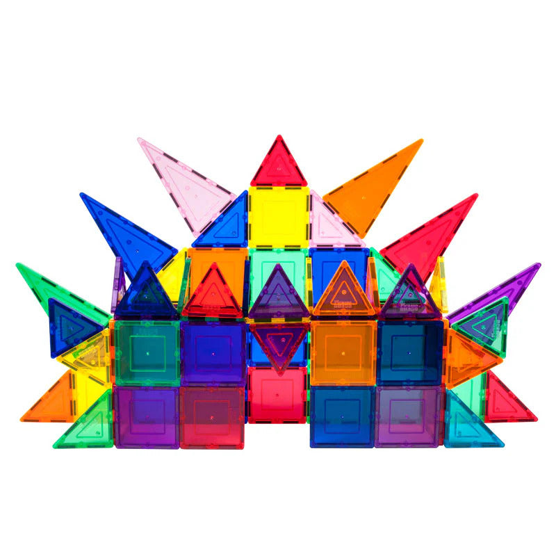 Picasso Tiles - Magnetic 3D Blocks - 61 Pcs