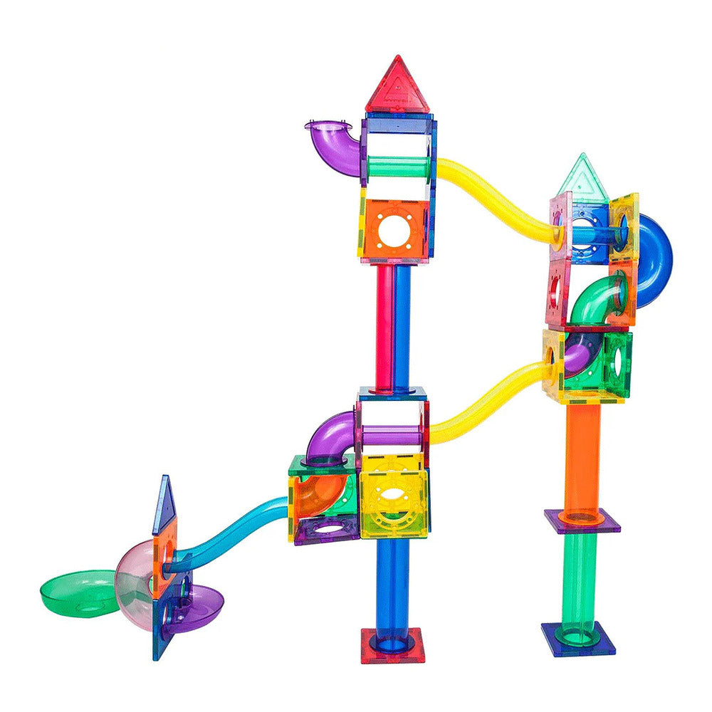 Picasso Tiles - Magnetic Marble Run - 100 Pcs