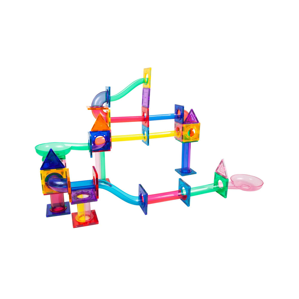 Picasso Tiles - Magnetic Marble Run - 71 Pcs