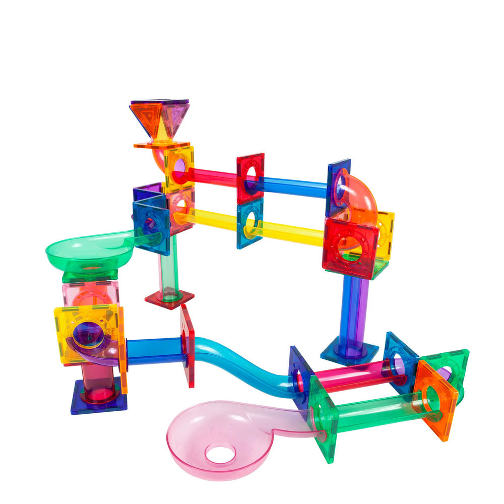 Picasso Tiles - Magnetic Marble Run - 71 Pcs