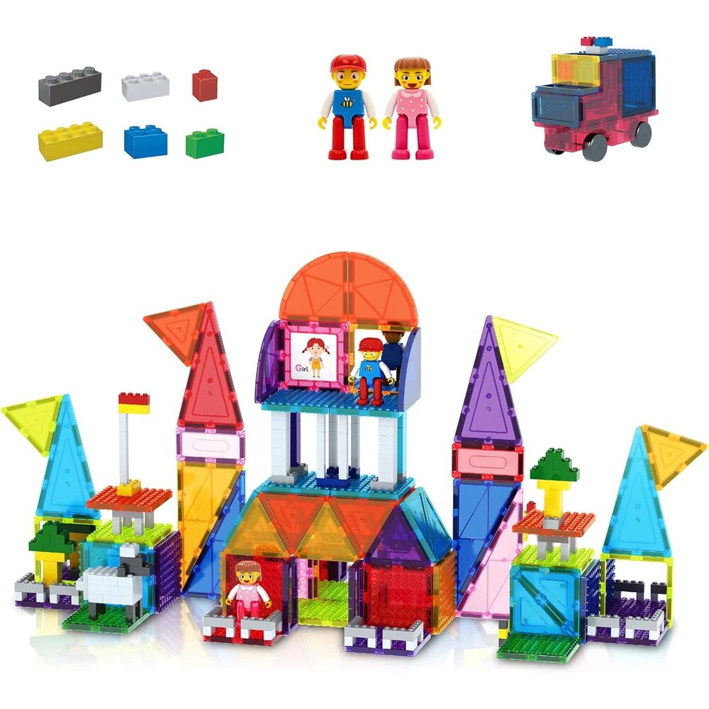 Picasso - Magnetic Bricks And Tiles 333 Pieces