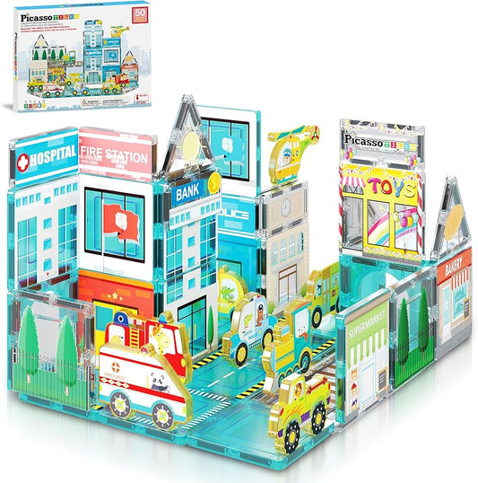 PICASSO MAGNETIC 3D METRO CITY SET 50PCS