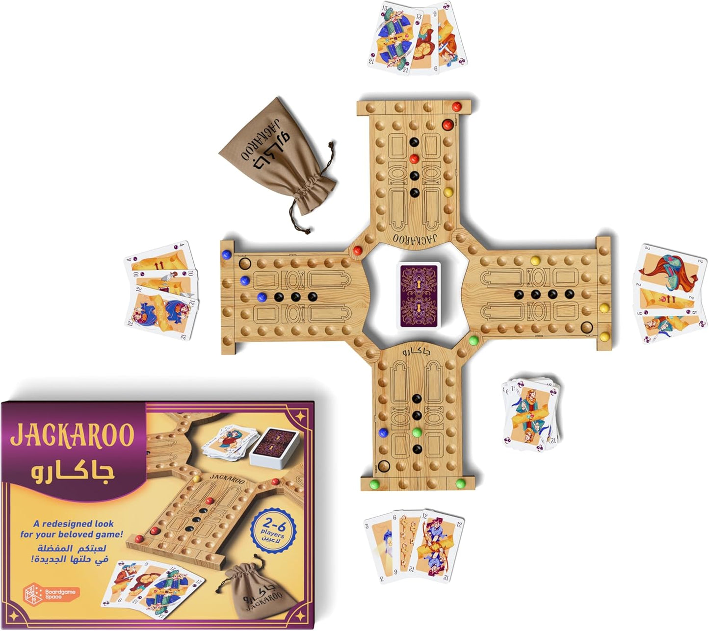Jackaroo: 2-6 Players Game [AR/EN]