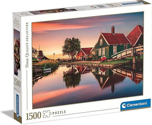 CLEMENTONI ZAANSE SCHANS JIGSAW - 1500 PCS PUZZLE
