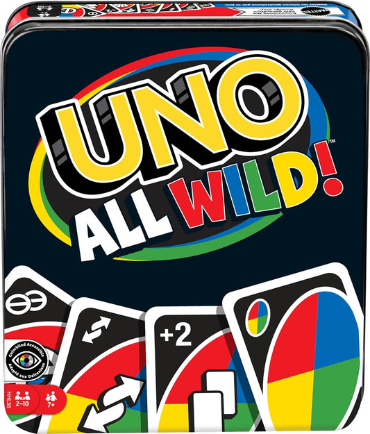 UNO ALL WILD! tin box