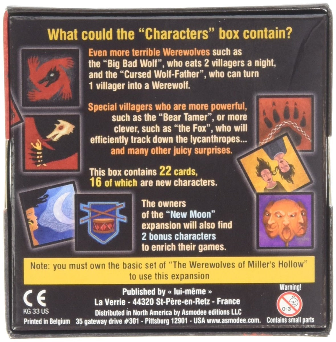 Werewolves of Miller's Hollow - Character