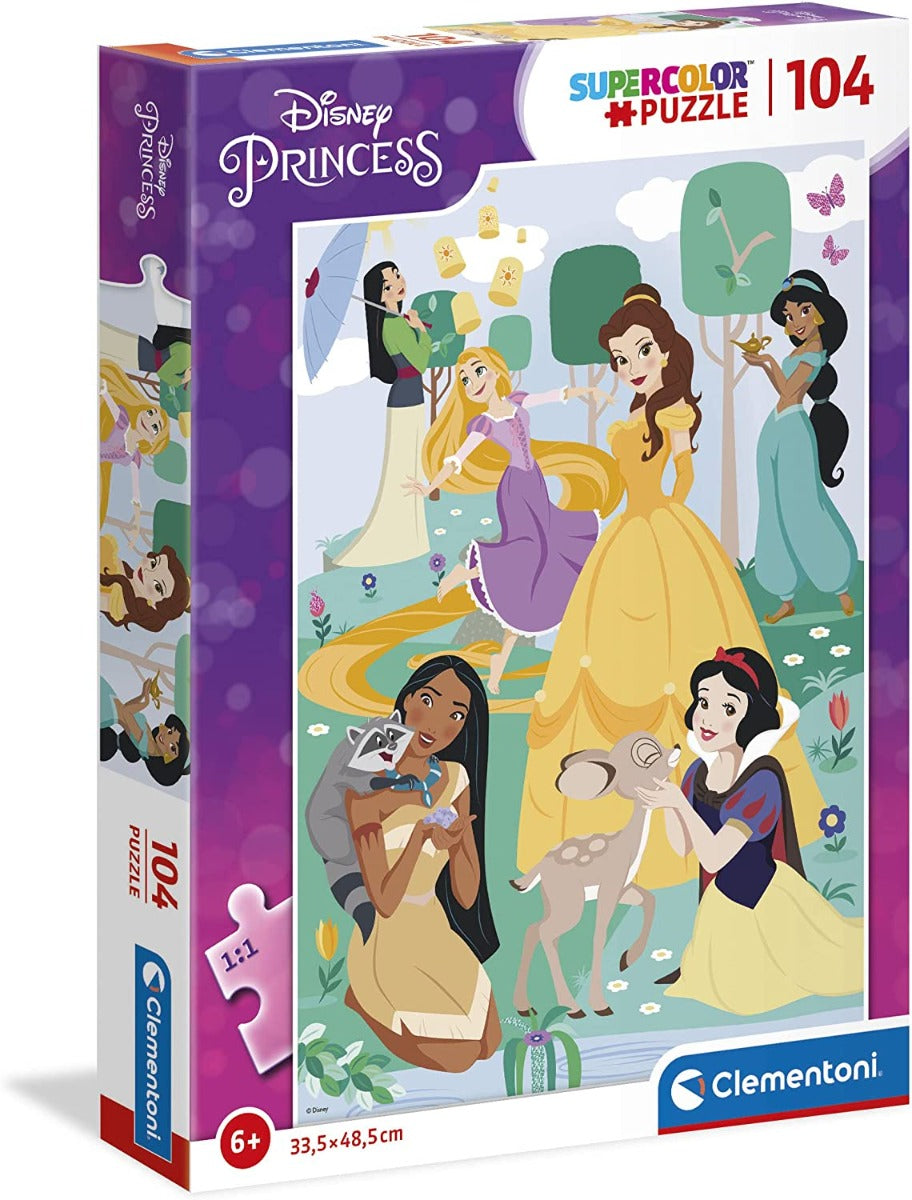 Clementoni - Princess Puzzle, 104 Pieces