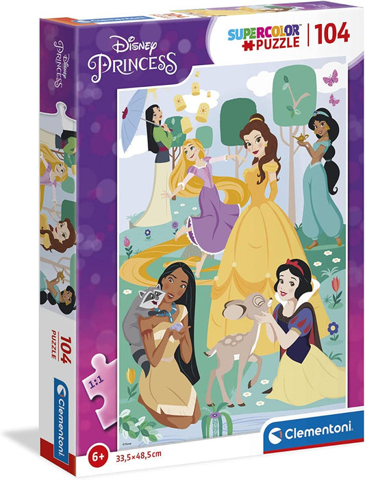 Clementoni - Princess Puzzle, 104 Pieces