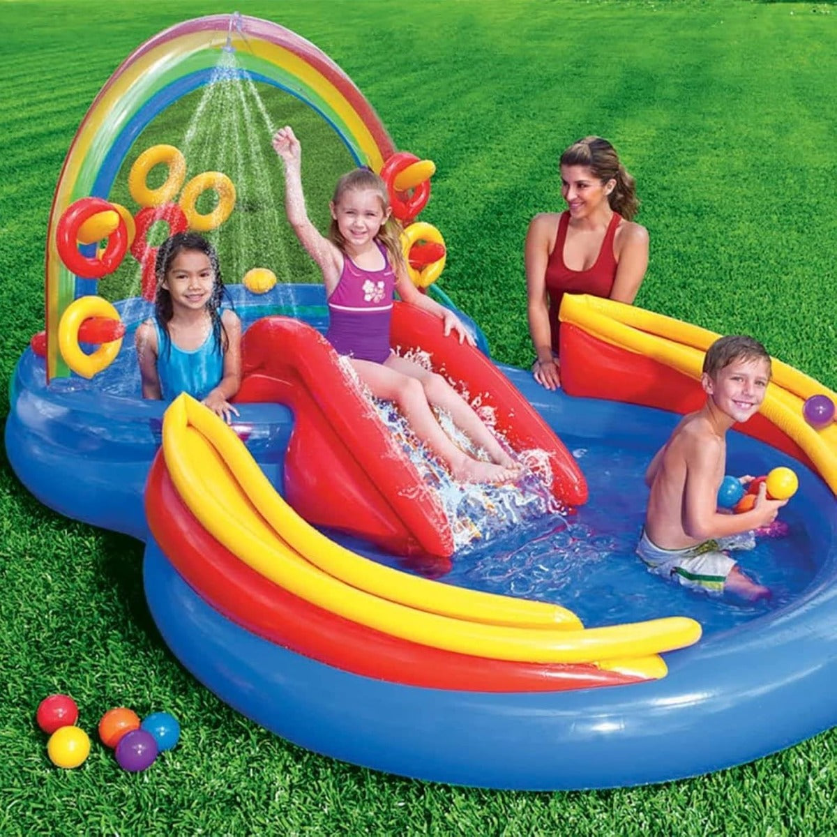 Intex - Rainbow Ring Play Center