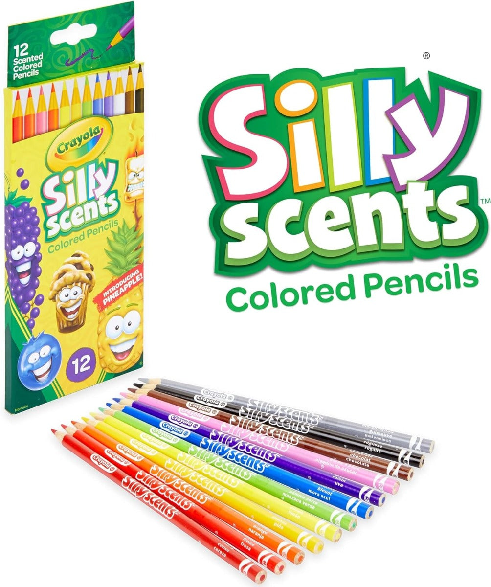 Crayola - 12Ct. Silly Scents Colored Pencils