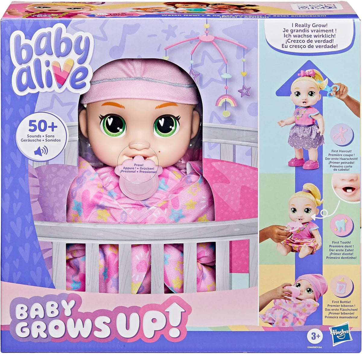 Baby Alive Baby Grows Up Lala Doll - Blonde Hair