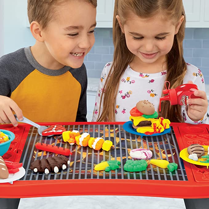 Play Doh - Large Barbecue Play Set, 40 Pieces