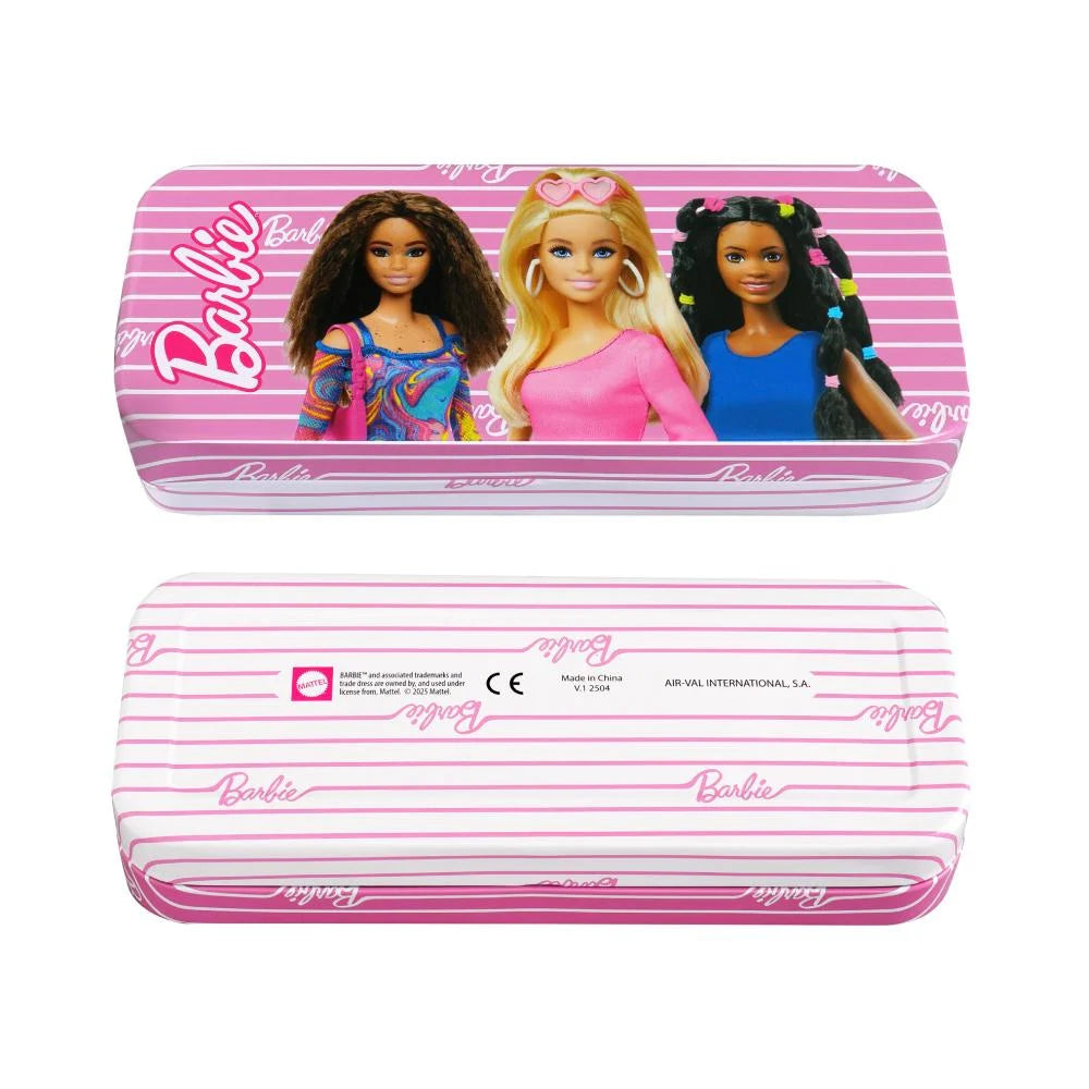 Barbie Makeup Tin with 3 Folding Trays