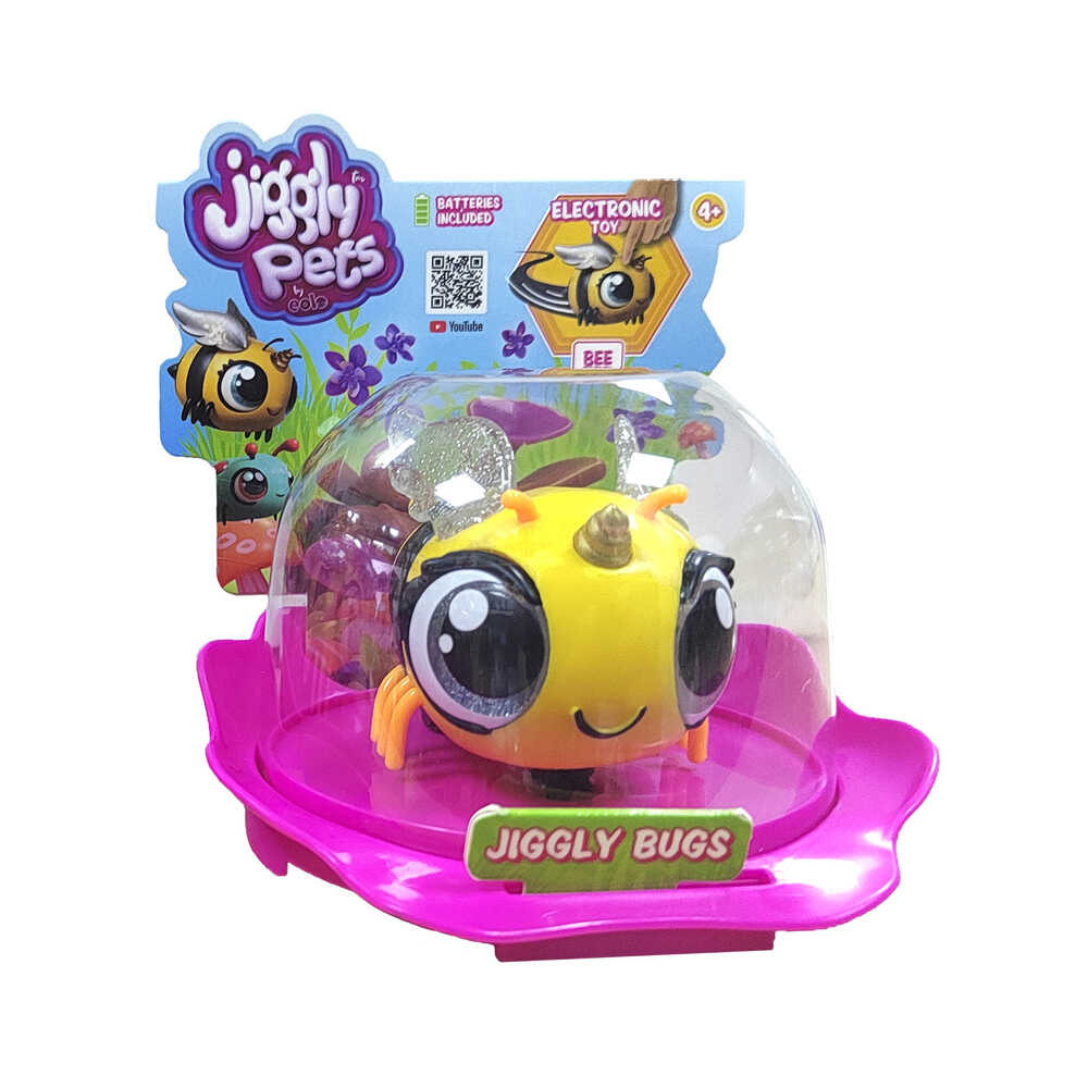 Eolo - Jiggly Pets-Electronic Bee - Yellow